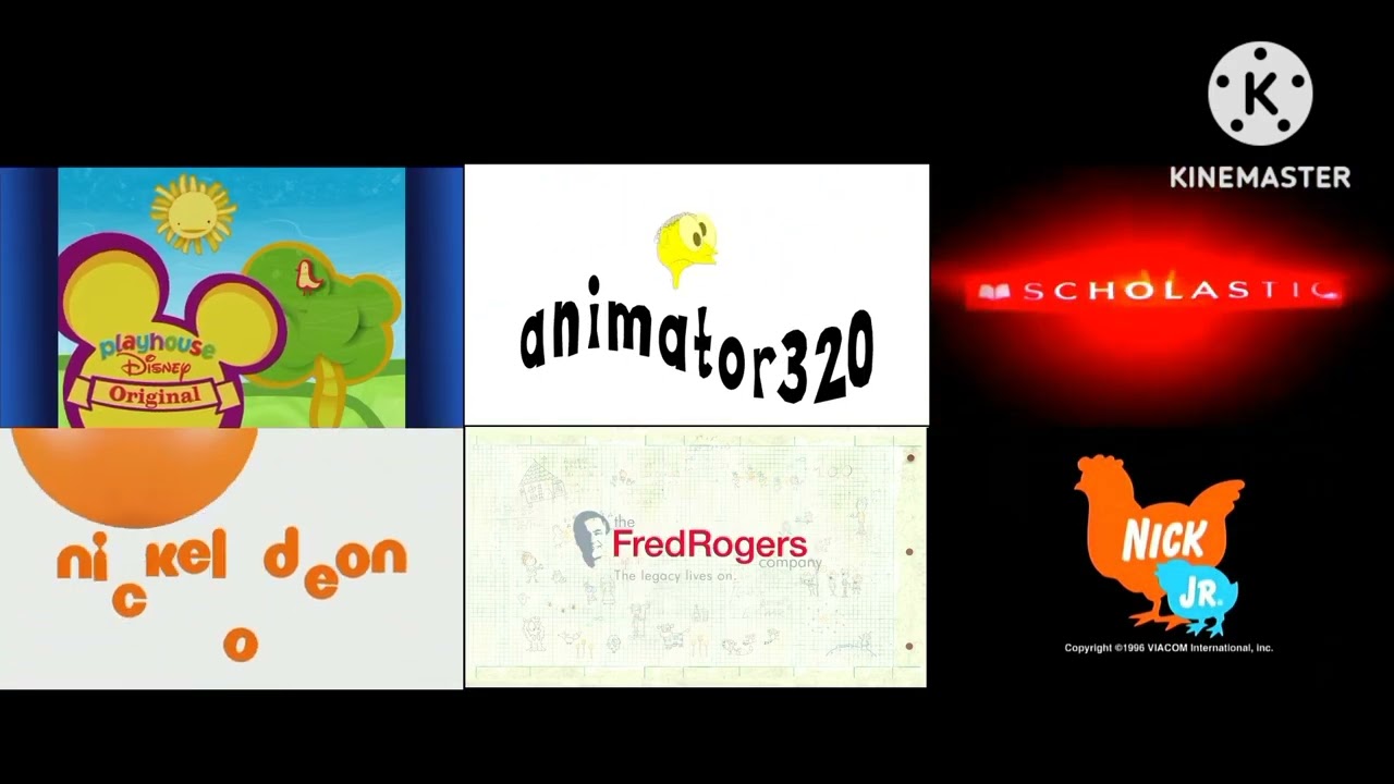 Blue's Clues, JJ, Cartoonmania, M&G, RR, P+C, Rob The Robot Credits Remix