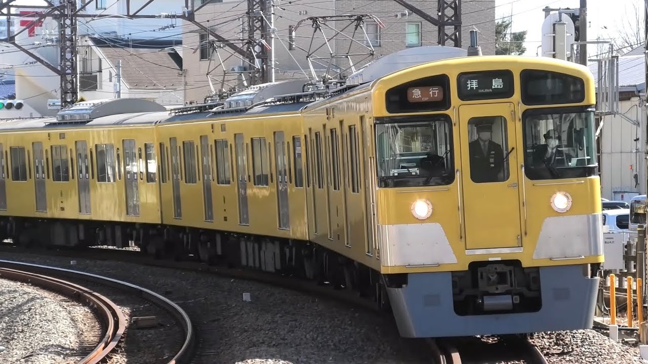 【日常】西武新宿線・多摩湖線 新所沢駅・小平駅・萩山駅にて 列車走行シーン集 2025.2（西武10000系・新2000系・旧2000系・6000系）