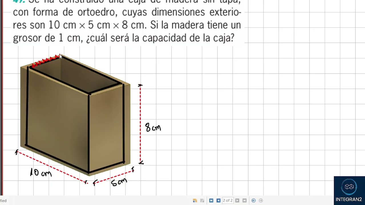 Volumen de un Ortoedro