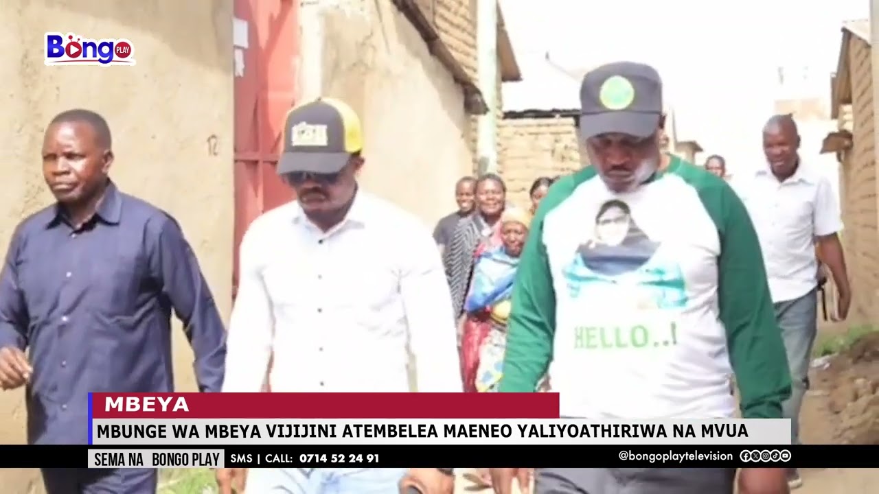 MBUNGE WA MBEYA VIJIJINI ATEMBELEA MAENEO YALIYOATHIRIWA NA MVUA