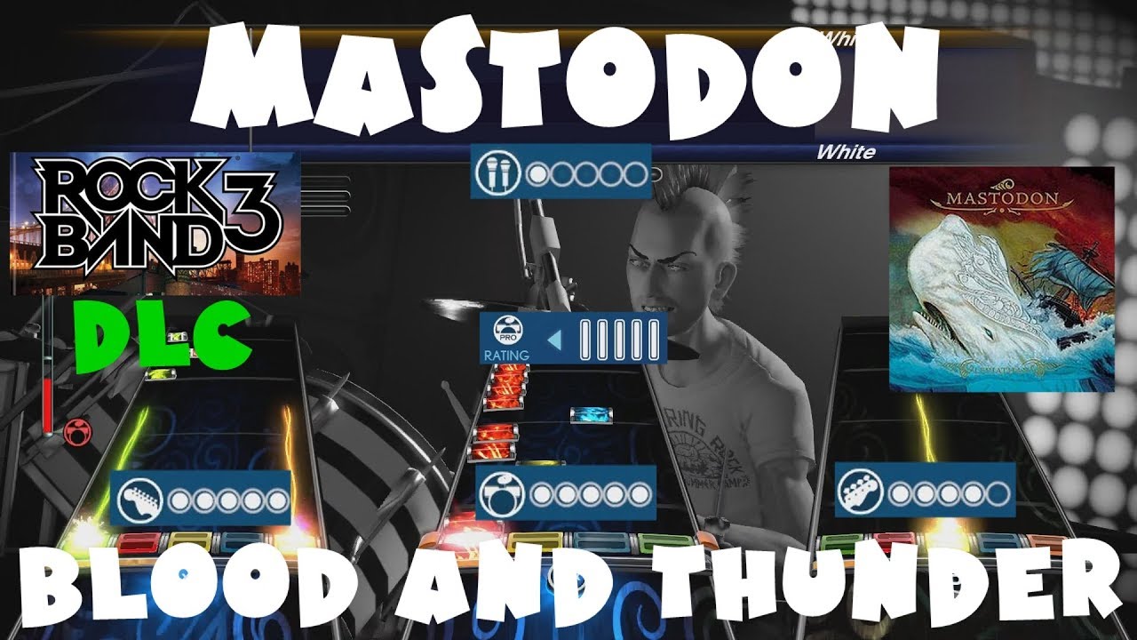 Mastodon - Blood and Thunder - Rock Band 3 DLC Expert Full Band (April 19th, 2011)