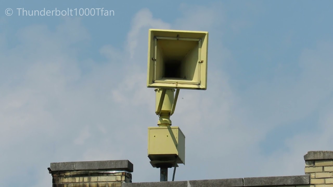 Federal Signal Thunderbolt 1000T Siren Test | Full Alert | Hamilton, OH | 7/7/21