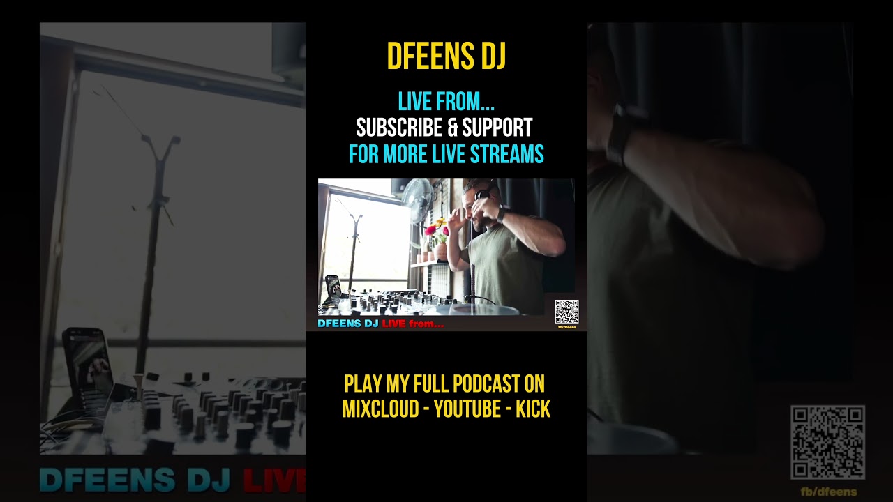 🎧 dfeens DJ ⏯ LIVE from... #djsetlive #liveset #progressivehouse #techhouse #housemusi