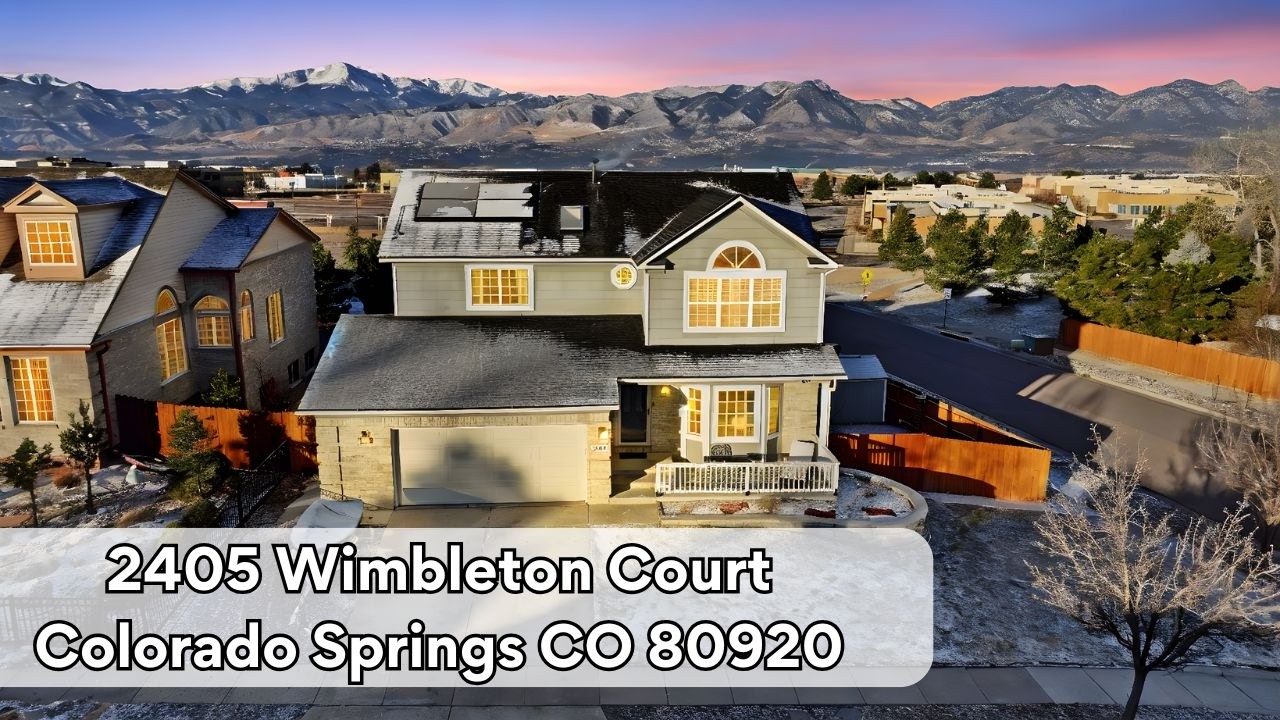 D20 Home for Sale | 2405 Wimbleton Court, Colorado Springa CO 80920