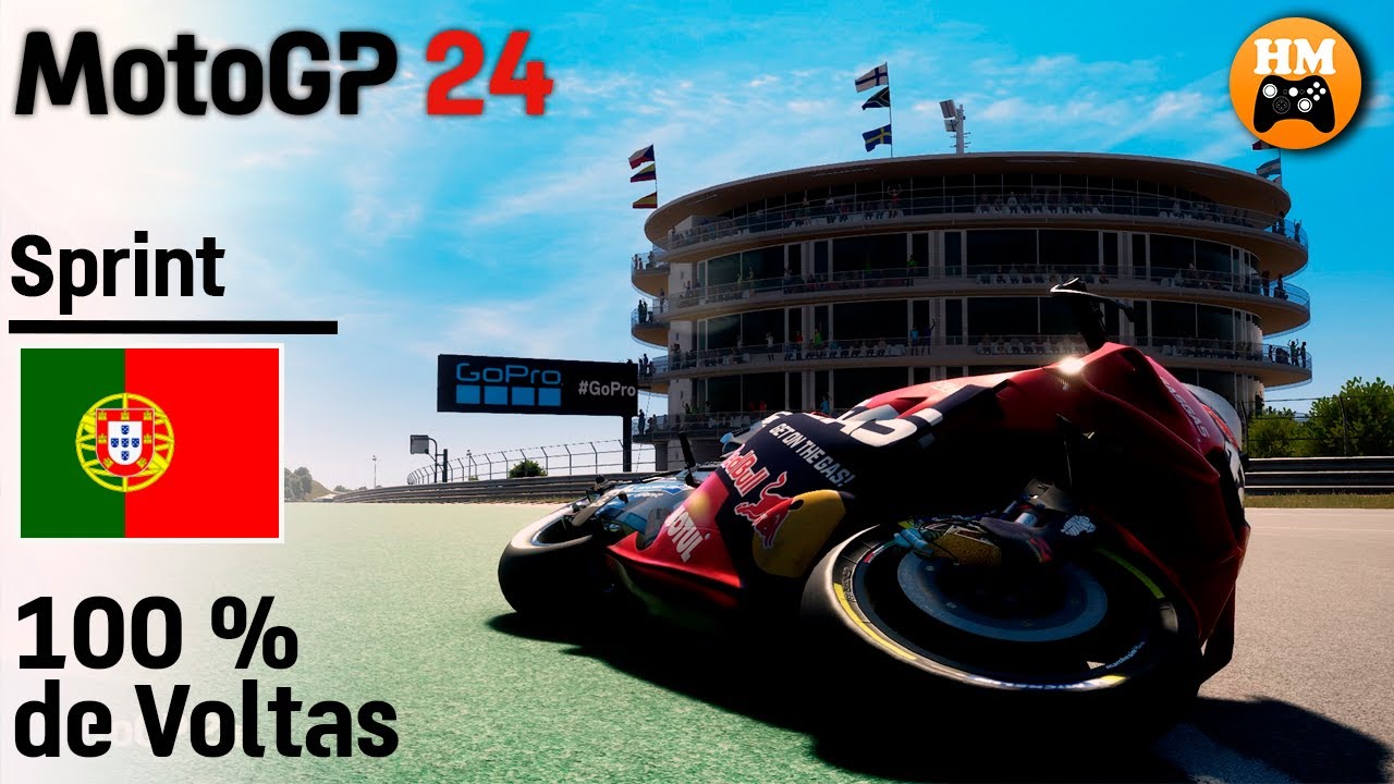 MotoGP 24 - Uma única Chance - Corrida Sprint em Portimão com 100% das voltas  - [EP03] - [4k60]