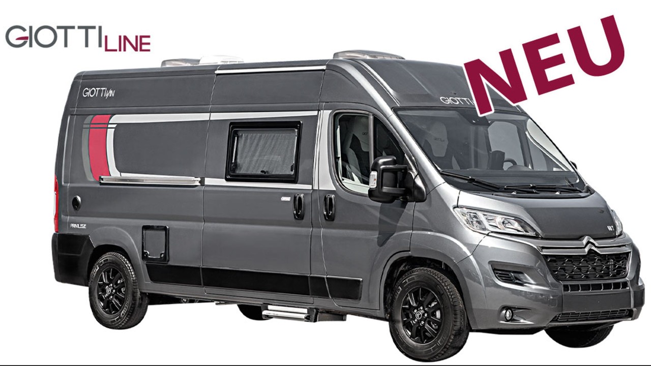 NUR 49.999€ WOHNMOBIL FABRIKNEU Giottivan 60T Fiat Ducato Limited Edition