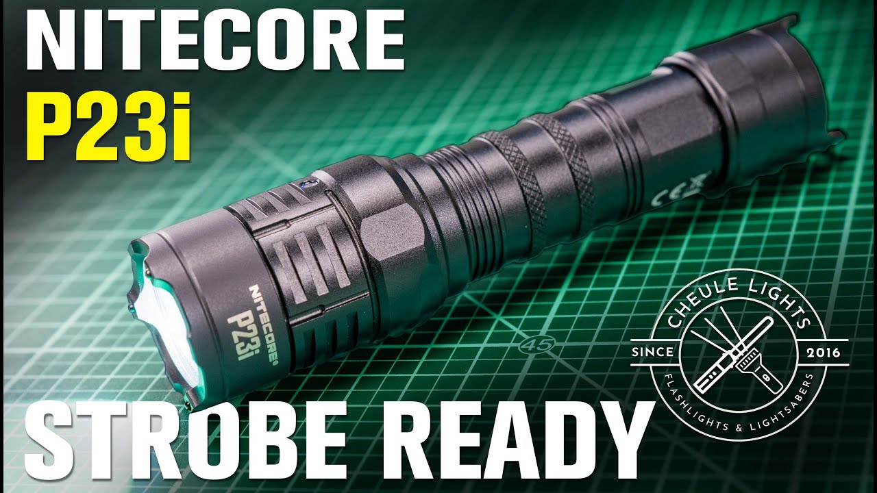 Nitecore P23i 3000lm Tactical Flashight Full Review