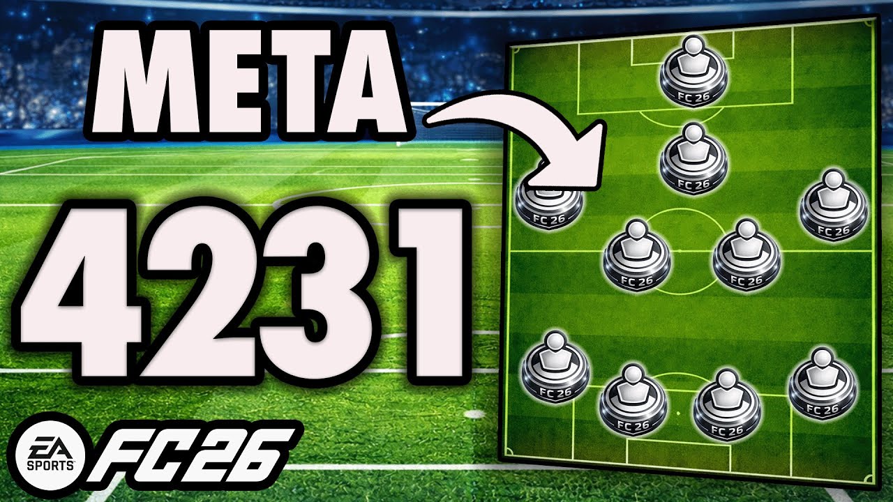 Пользовательская тактика META 4-2-3-1 в FC 26 | Всегда ли мета лучше?