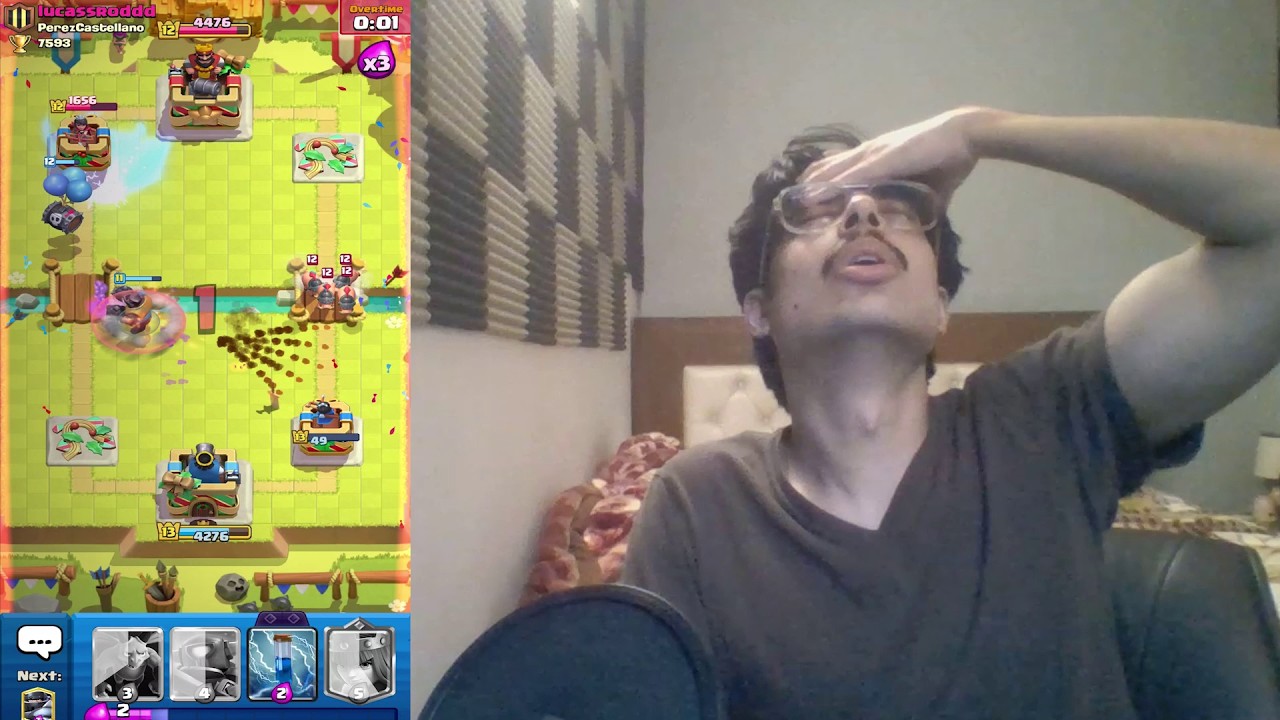 unemployed 19yo plays clash for a living and loses it