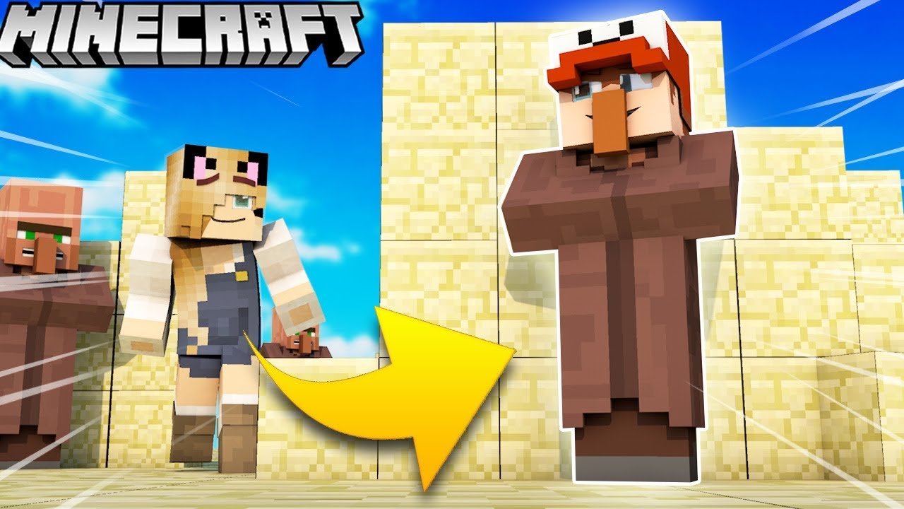 VILLAGER TROLL?! - ZABAWA W CHOWANEGO W MINECRAFT (Hide and Seek) | Vito vs Bella