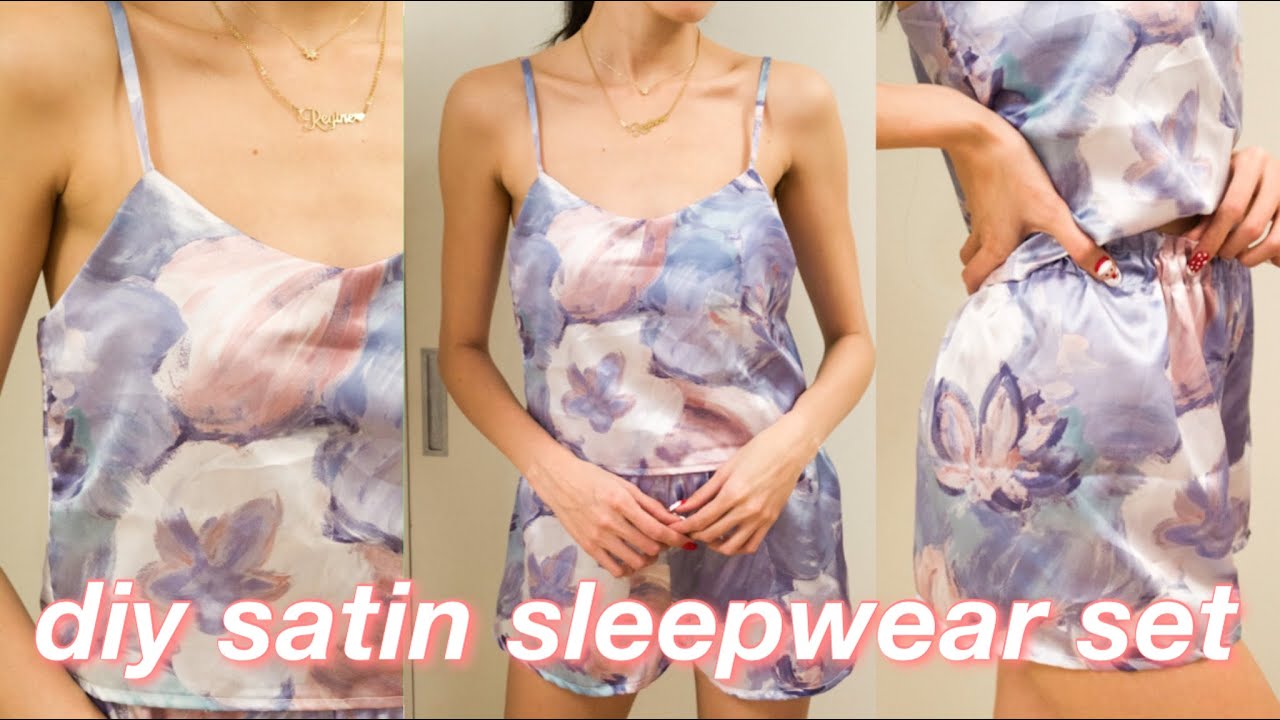 VLOGMAS DAY 11 & 12 | DIY SATIN SLEEPWEAR SET | Regine Morales