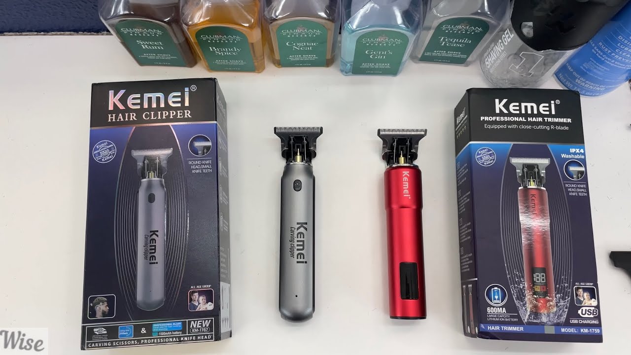 Лучший бюджетный триммер для домашнего использования? Обзор Kemei km 1757 и km 1759