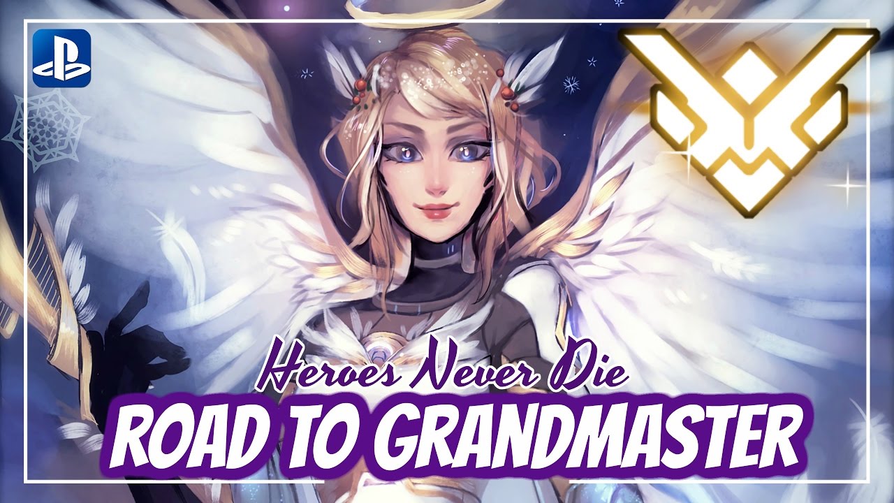 Overwatch Road to Grandmaster Mercy Main in console PS4 [ Universal Trailer Series - Angels Cry }