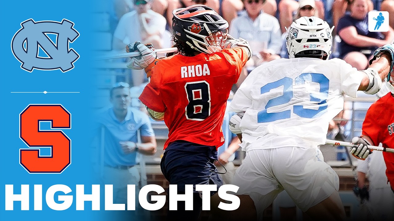 North Carolina vs Syracuse | NCAA College Lacrosse | Highlights - April 04, 2026