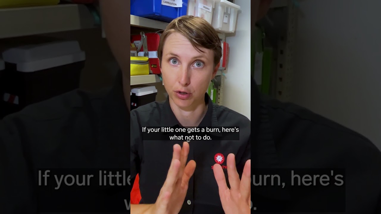 Parents! We debunk burn treatment myths for your child. 