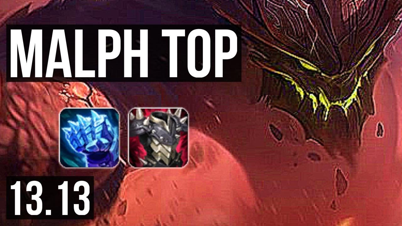 MALPHITE vs SYLAS (TOP) | 4/1/4, 800K mastery | EUW Master | 13.13
