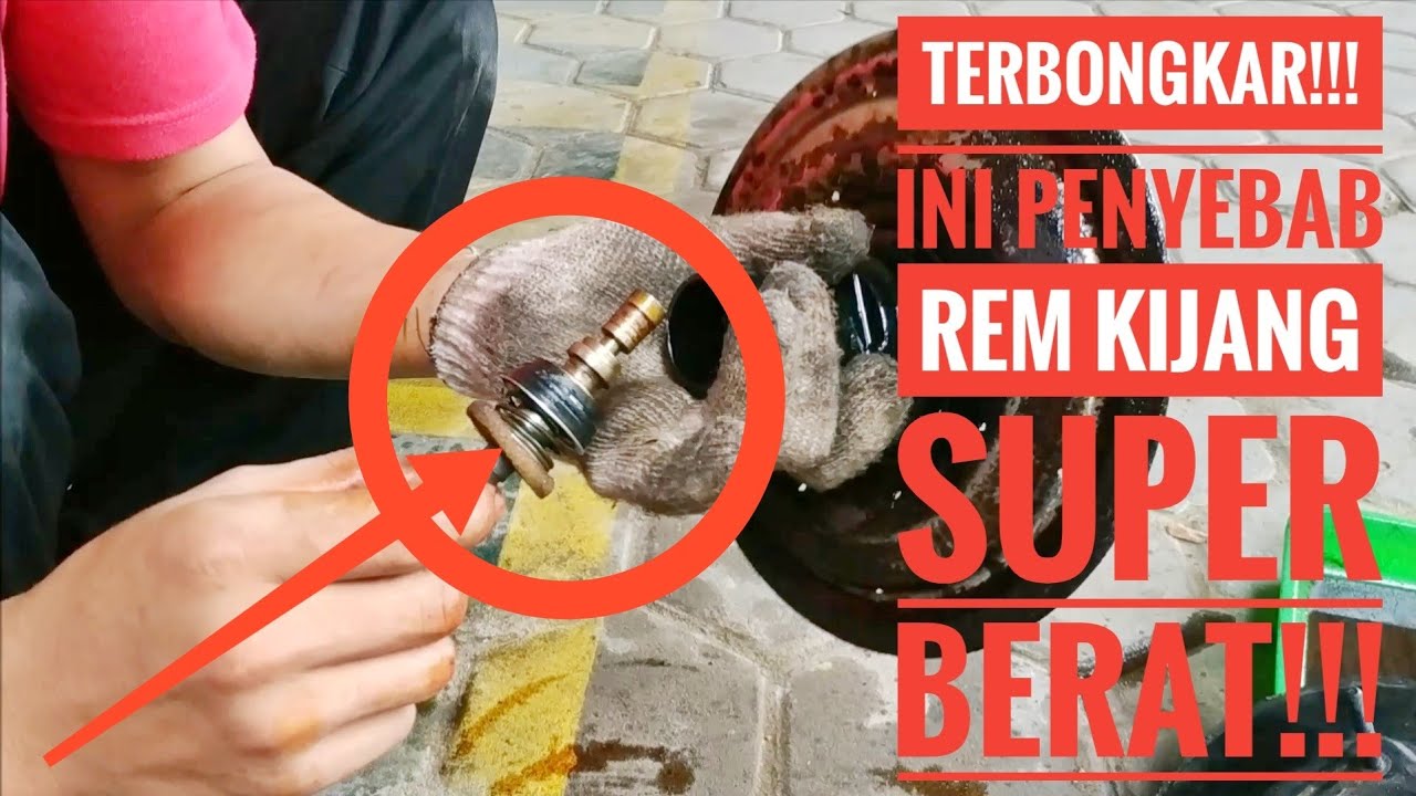 Cara mengatasi rem kijang super yang keras