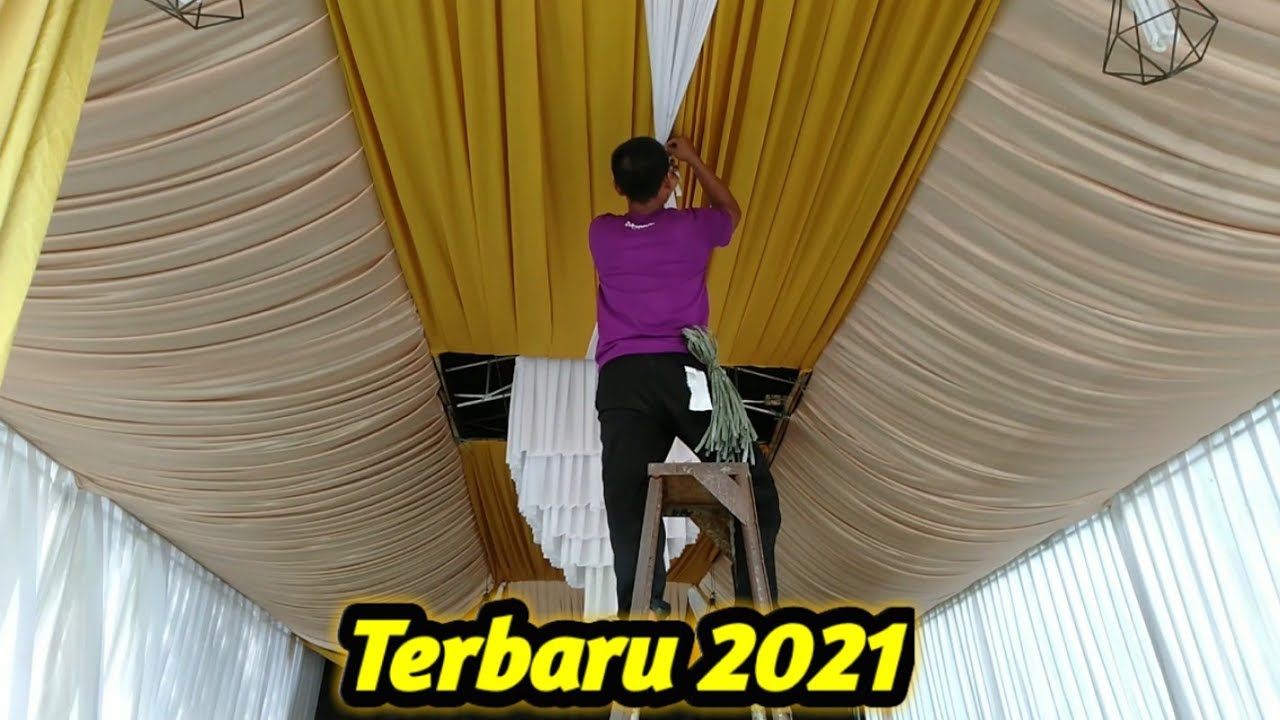 DEKORASI TENDA PERNIKAHAN SIMPEL & ELEGAN!!
