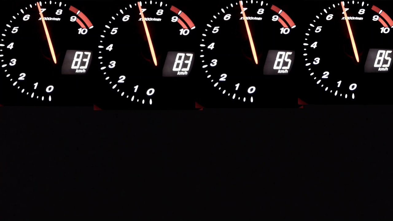 Mazda RX-8: Ignition Timing Map Comparison