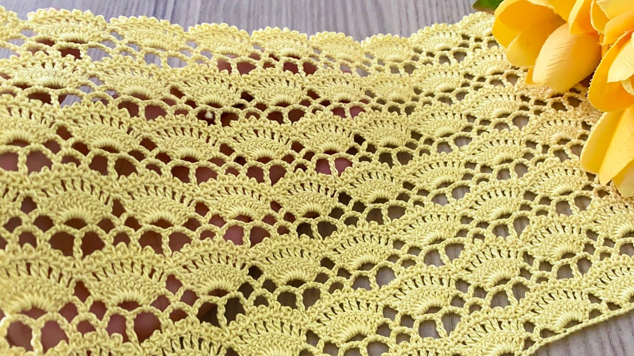 Wonderful Oyster Crochet Pattern❗️Summer Blouse, Shawl Step by Step Tutorial