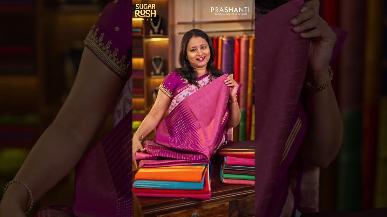 Semi Dupion Silk Sarees from Rs. 990/- | Up to 30% OFF | Prashanti | 10 Aug 25