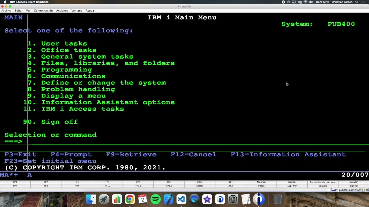 Coding in RPG (IBM i/AS400). Using DB2 for i to Export Data in different formats.