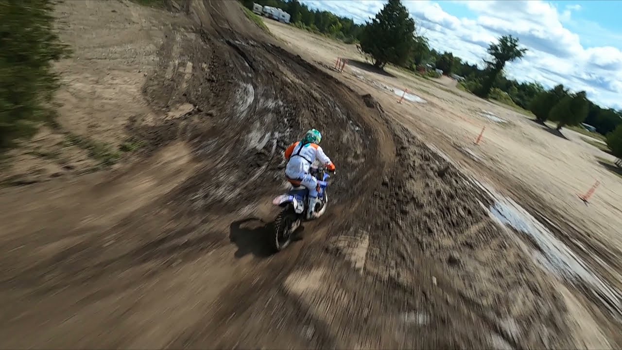 Burnt River Off-Road Facility big track - FULL LAP - FPV Chase
