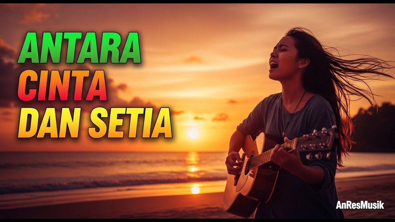 ANTARA CINTA DAN SETIA ANDRA RESPATI | REGGAE ANRESMUSIK COVER
