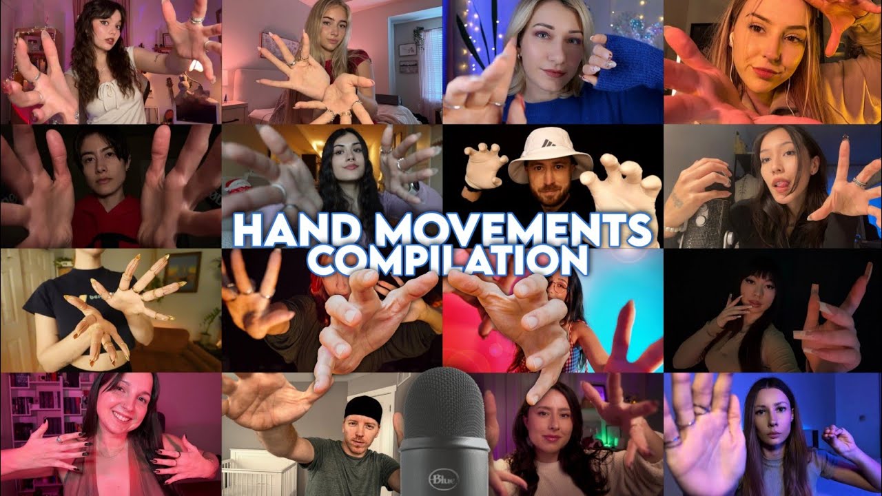 ASMR | The Best  Hand Movements ASMR Compilation
