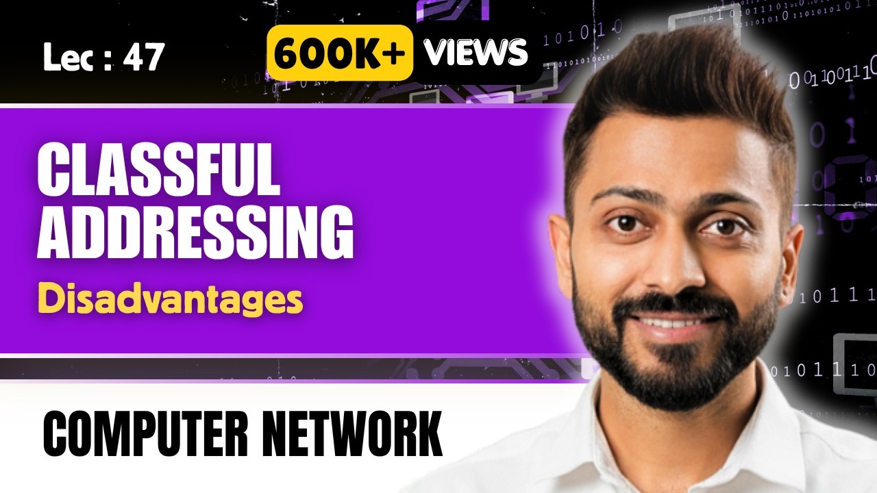 Lec-46: Disadvantages of Classful Addressing | IP addressing | Computer Networks