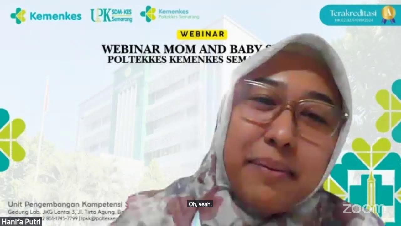 Webinar Mom and Baby Spa Rabu, 2 September 2026
