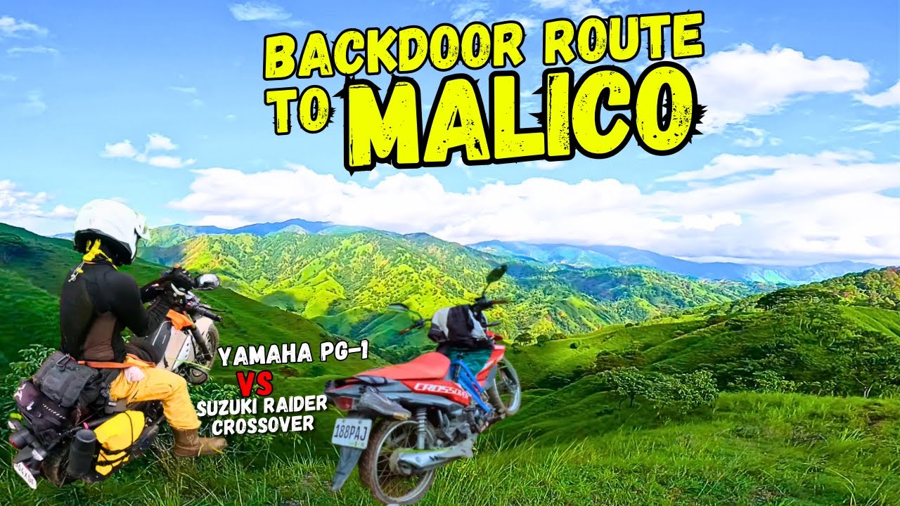 TOUGHEST Backdoor Route to Malico in 2025 | Yamaha PG1 and Suzuki Raider J Crossover