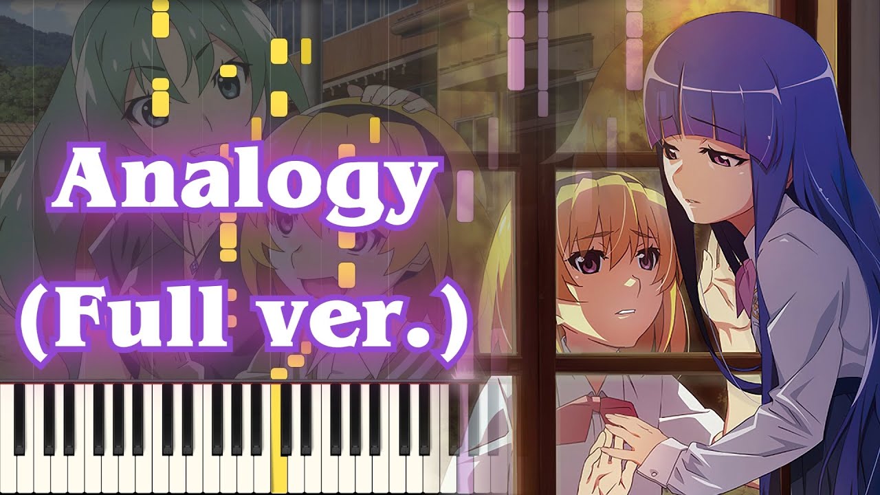 [Higurashi no Naku Koro ni Sotsu OP] Analogy (Full ver.) Piano Arrangement