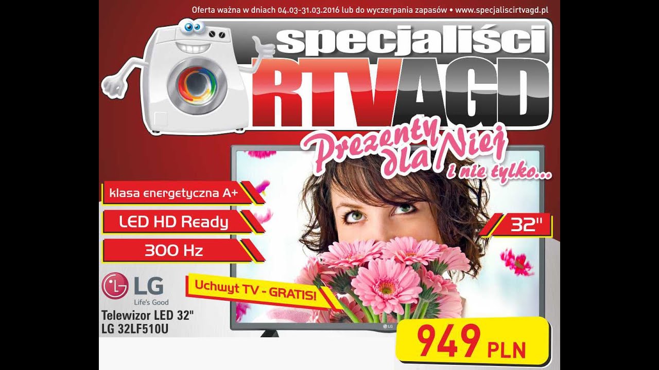 Gazetka promocyjna Specjaliści RTV/AGD - marzec 2016