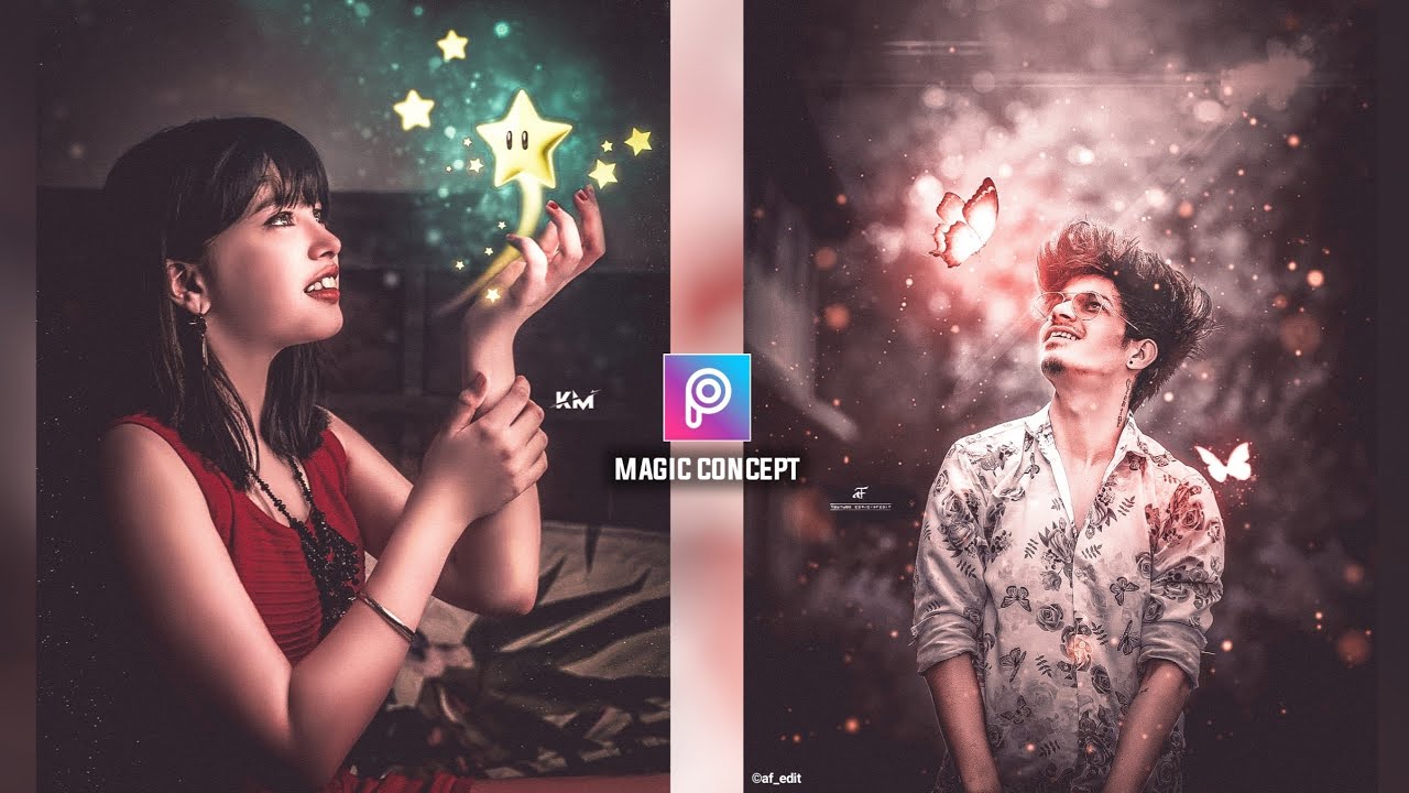 Picsart magic Butterfly Photo Editing | Picsart Photo Editing - AF EDIT