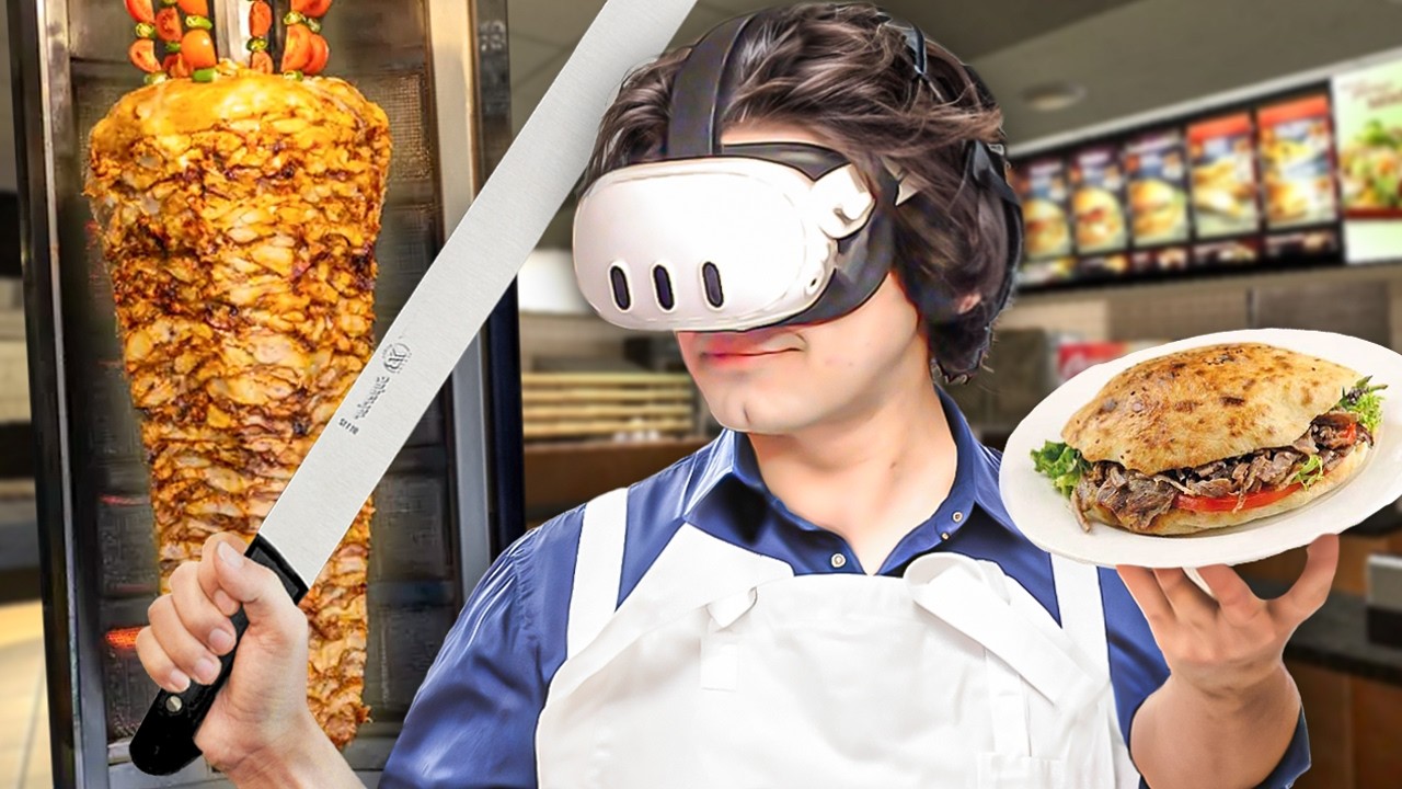 D&Ouml;NERCİ OLMA SİM&Uuml;LASYONU | Kebab Simulator - iplusd VR