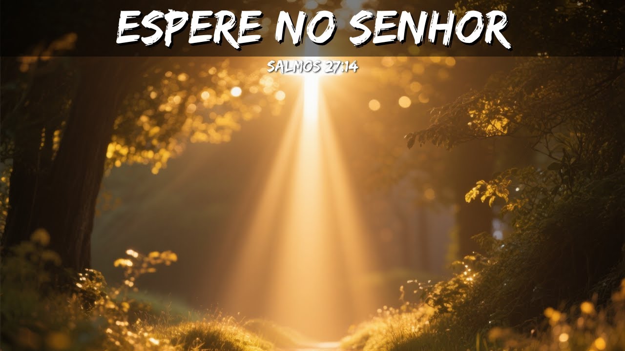 Espere no Senhor– Salmos 27:14 – DEVOCIONAL DIÁRIO