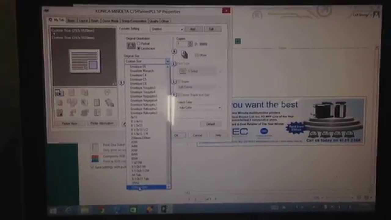Konica Minolta Banner Printing