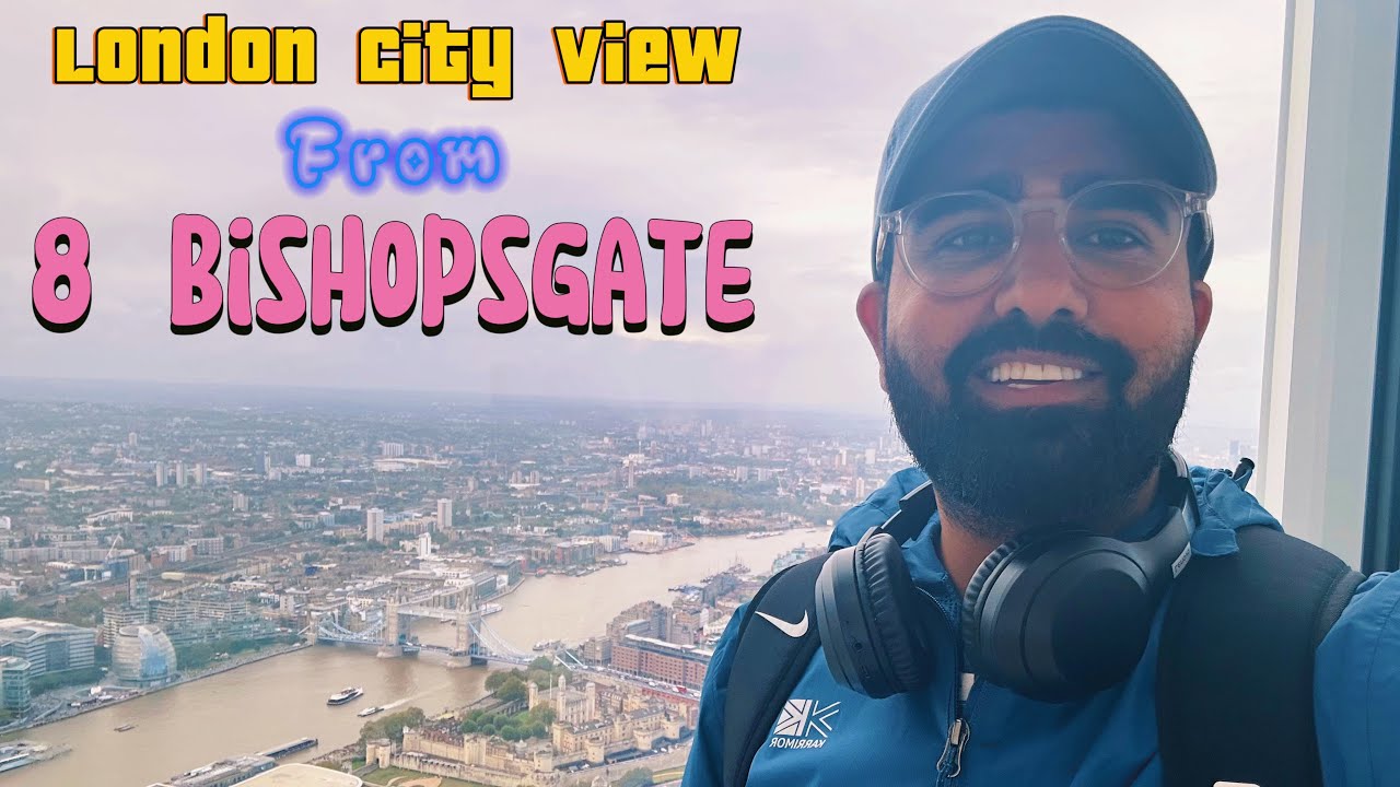 London City View From 8 Bishopsgate | Spitalfields Market London |