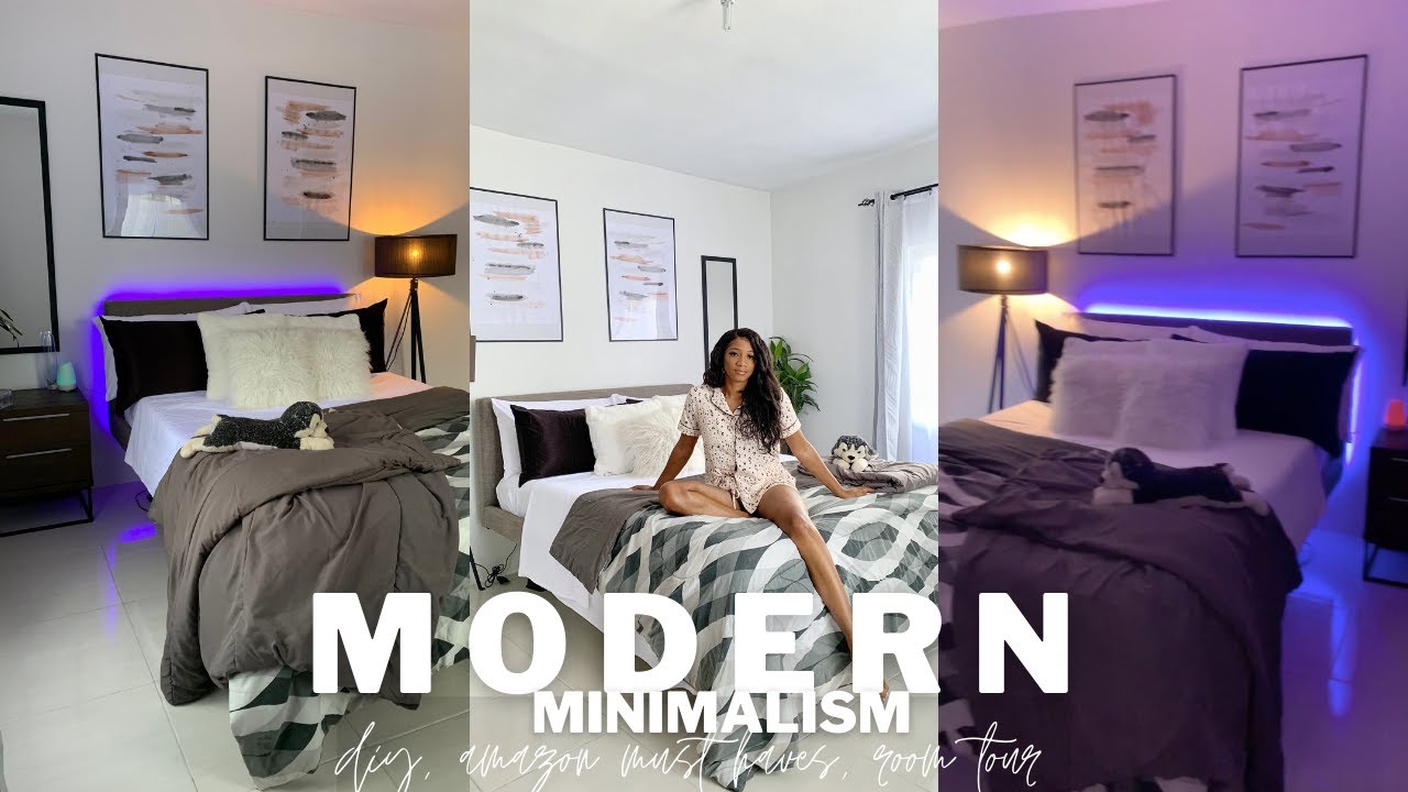 MY BEDROOM MAKEOVER IN JAMAICA + tour. Minimalist Ideas, Amazon must-haves | Annesha Adams