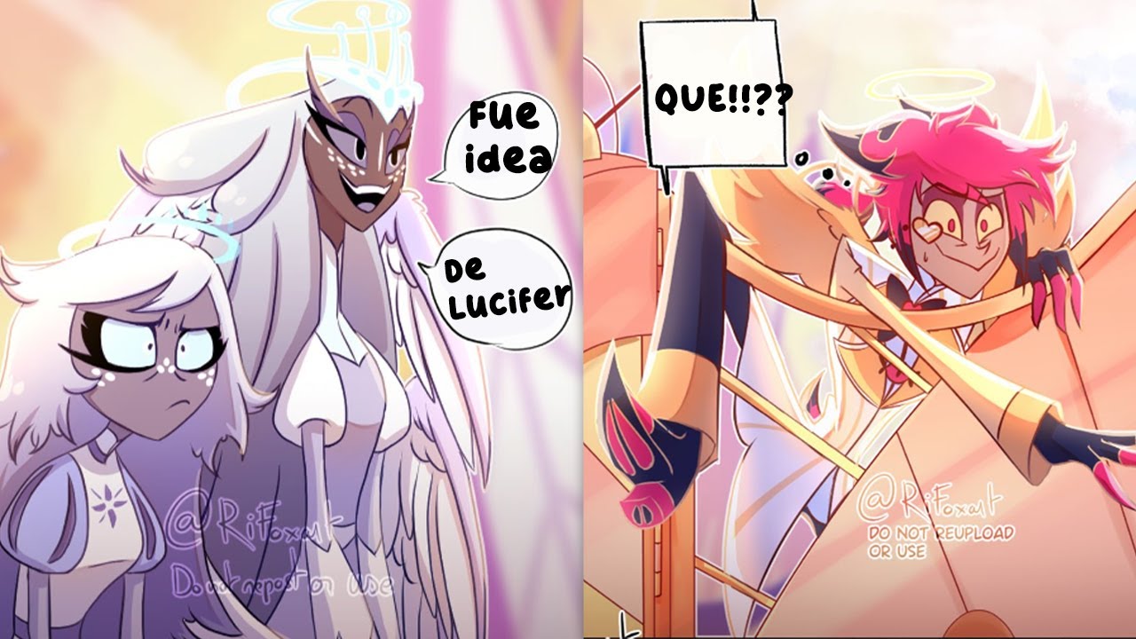 ALASTOR VA AL CIELO? Cómic Hazbin hotel PT 3