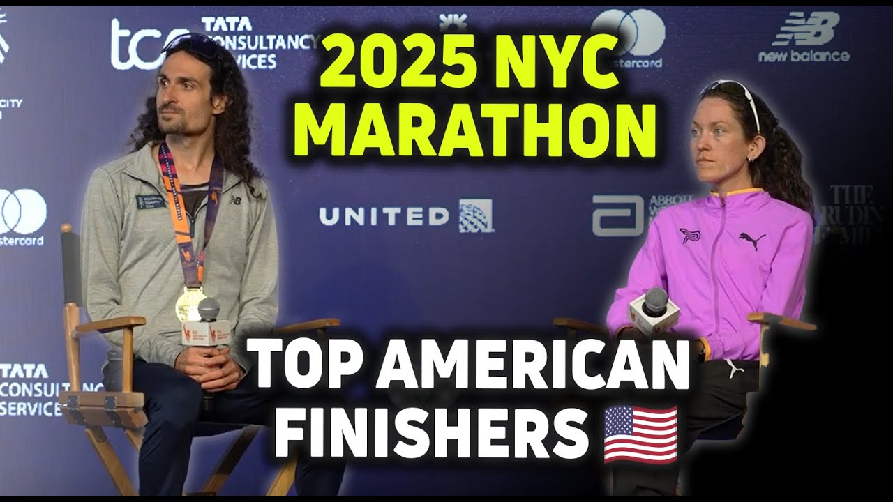 Fiona O'Keefe and Joel Reichow Share Thoughts after being NYC Marathon Top Finishing Americans