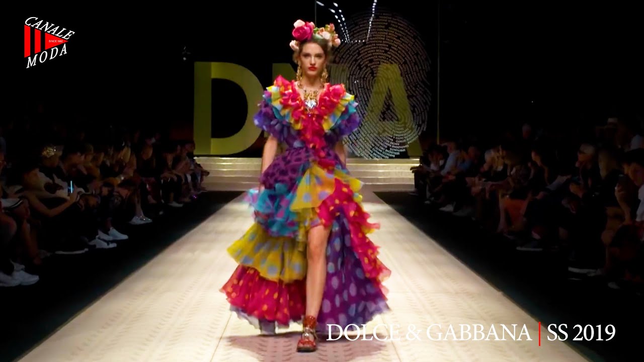 DOLCE & GABBANA Spring Summer 2019 Milan - Canale Moda