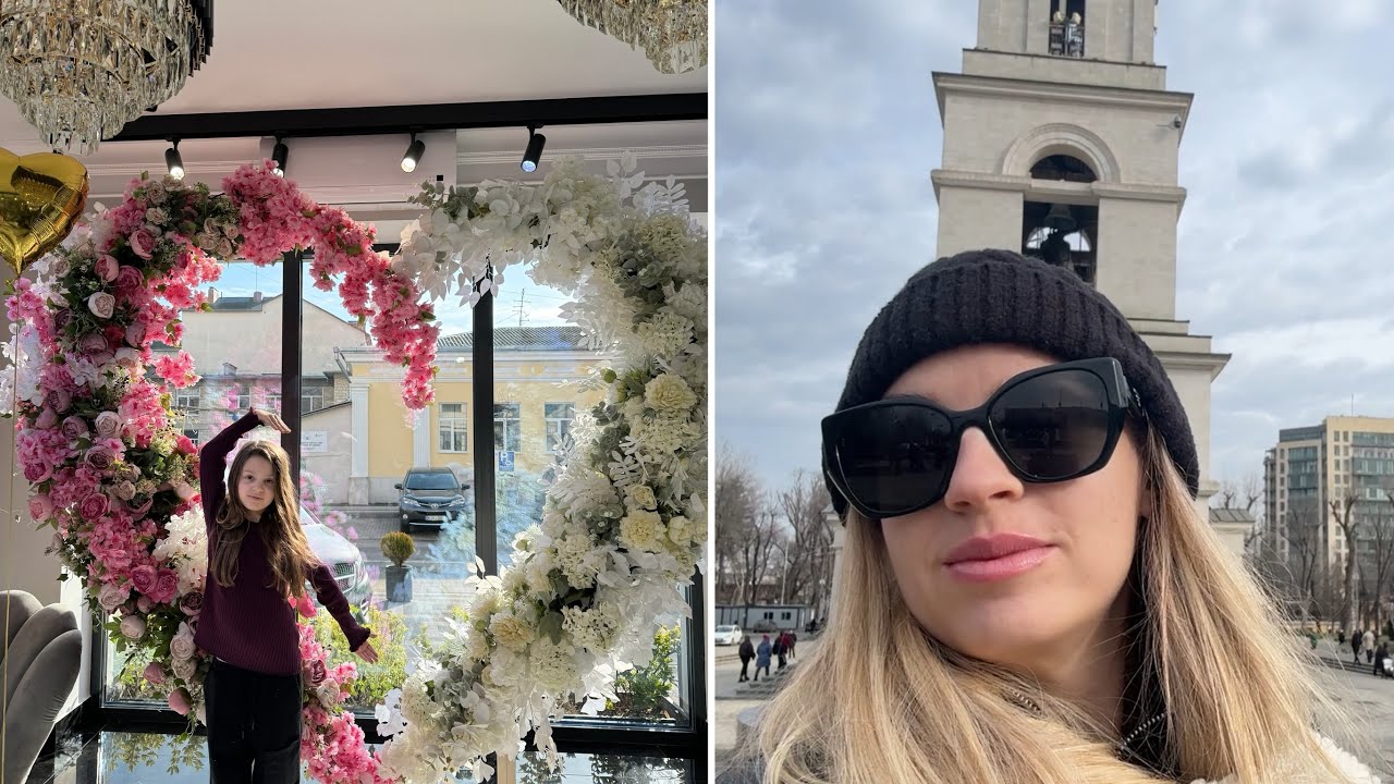 🍇Путешествие в Кишинев Молдову / Chișinău  / Парк в Центре / Церковь 💒