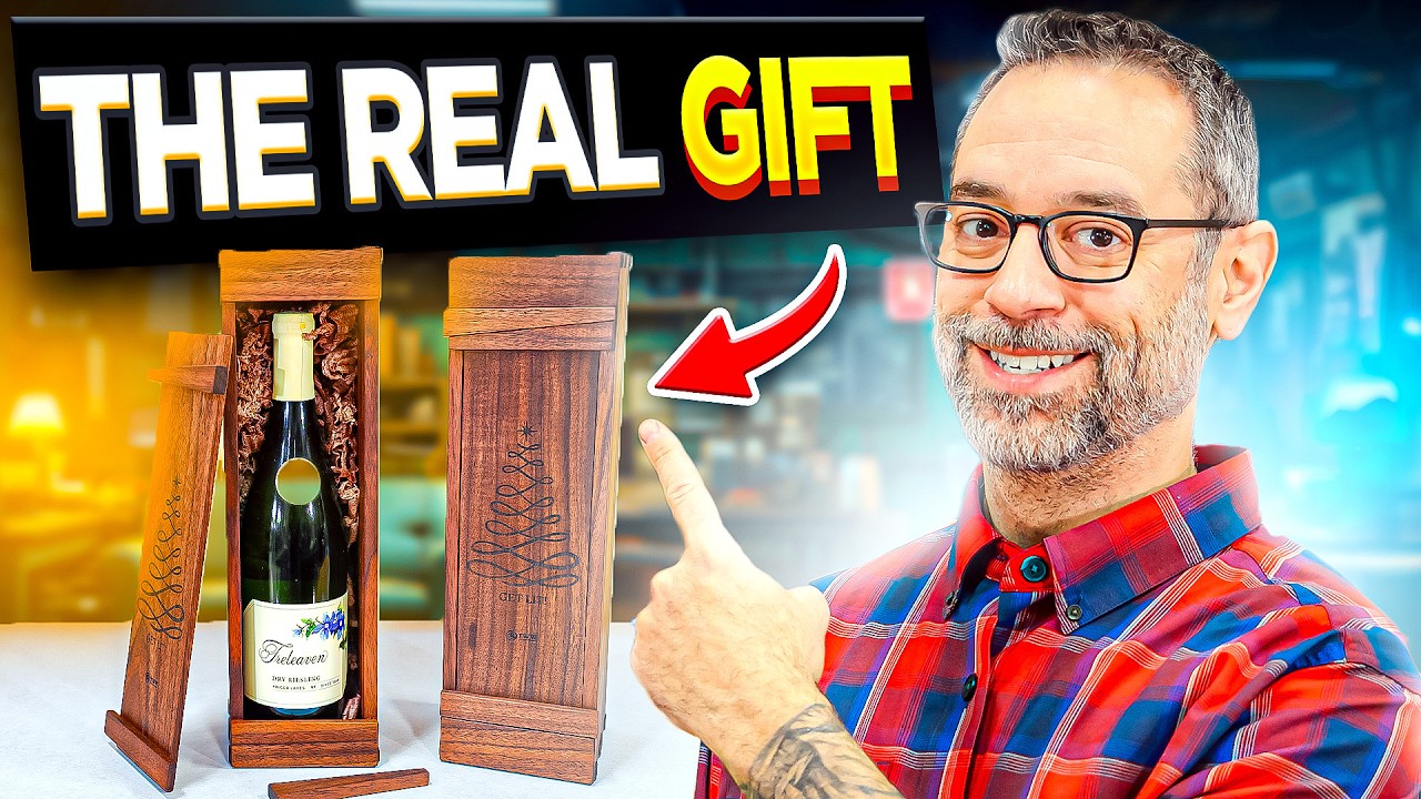 When the Gift Box IS the Gift! | Wine Box | The Wood Whisperer
