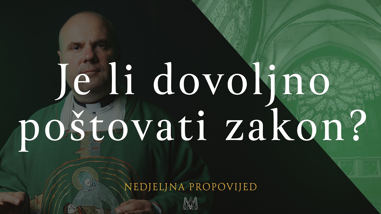Je li dovoljno poštovati zakon? | 6. nedjelja kroz godinu