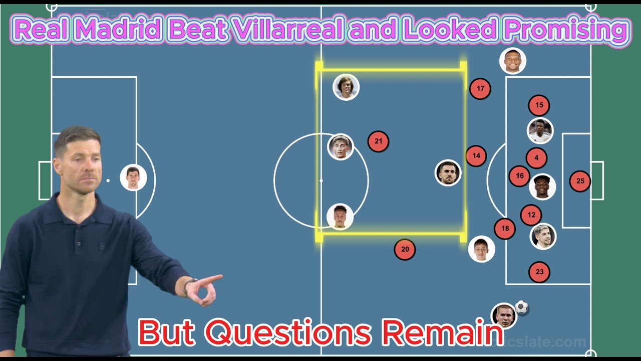 Real Madrid Beat Villarreal...But 2 Tactical Flaws Are Dangerous
