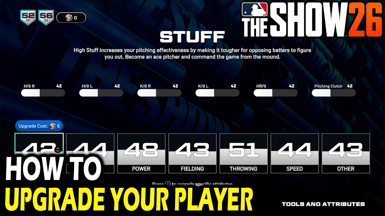Как улучшить игроков из набора Road to the Show в MLB The Show 26