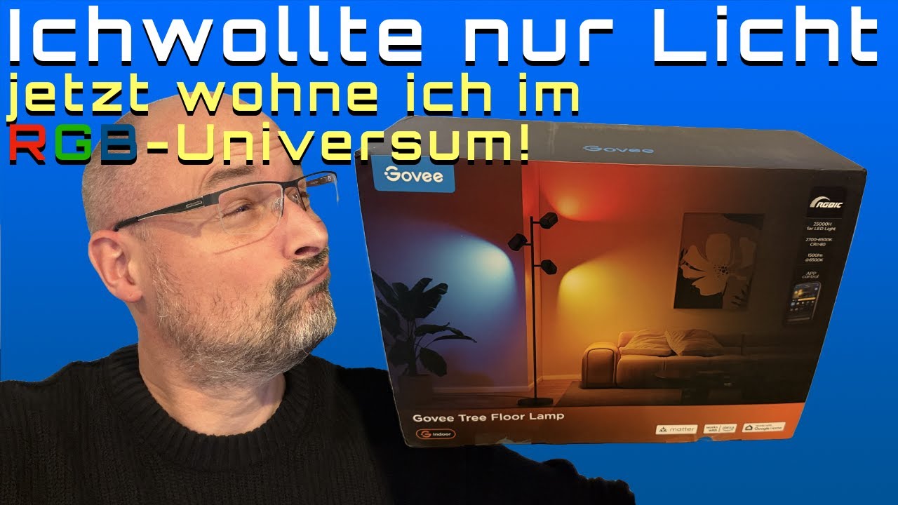 GOVEE H60B2 Tree Floor Lamp - Diese Lampe kennt mehr Farben als Photoshop!