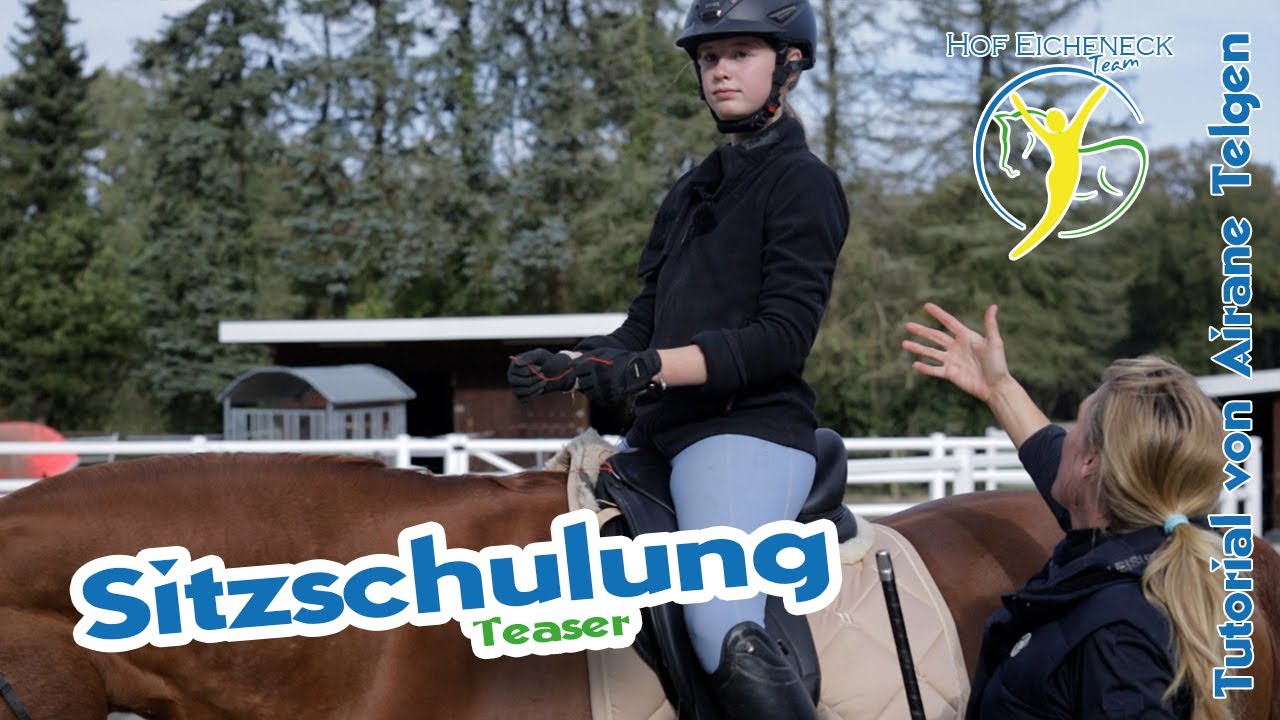 Sitzschulung Reiten - Der Reitersitz ist die Grundlage f&uuml;r erfolgreiches und gesundes Reiten